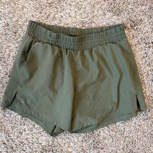 Under Armour Army Green Athletic Shorts